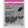 SharkBite 1-2 In. PEX-A x 1-2 In. MNPT Poly Adapter (5-Pack) UA120A5 427269