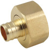 SharkBite 3/4 In. Barb x 1 In. NPSM Brass PEX Swivel Adapter UC529LFA