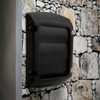 Dundas Jafine ProVent 4 In. Black Louvered Exhaust Replacement Vent Cap LC4BLKXZW 476360