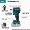 Makita 2pc 18v Lxt Combo Kit XT288T 374109