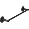 Home Impressions Triton 24 In. Matte Black Towel Bar 202024 426427
