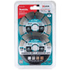 Makita X-LOCK 4-1-2 In. Segmented Rim Dry-Wet Cut Diamond Blade (2-Pack) E-07200 324300
