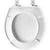Bemis Mayfair Round White Plastic Toilet Seat 92B000 450233