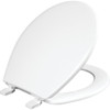 Bemis Mayfair Round White Plastic Toilet Seat 92B000 450233