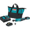 Makita 18V LXT Lithium-Ion 3/8 In. / 1/4 In. Cordless Ratchet Kit XRW01SR1