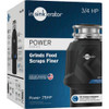 Insinkerator Power 3-4 HP Garbage Disposer, 6 Year Warranty Power 3-4 HP POWER 3/4 HP 440732