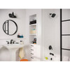 Moen Lindor Posi-Temp 1-Handle Lever Tub & Shower Faucet, Matte Black 82504BL 423171