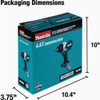 Makita 18v Lxt 1-2" Imp Wrench XWT08Z 342240