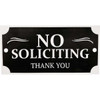 Hy-Ko No Soliciting House Plaque PLQ-001
