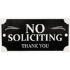 Hy-Ko No Soliciting House Plaque PLQ-001