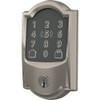 Schlage Encode Plus Camelot Satin Nickel Smart WiFi Deadbolt BE499WBVCAM619 254135