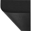 Multy Home 27 In. x 50 Ft. Black Nonslip Rubber Runner MT4000020EA 273240