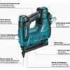 Makita 18V LXT Lithium-Ion 16-Gauge 2-1-2 In. Cordless Finish Nailer (Tool Only) XNB02Z 387281