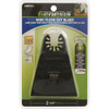 Genesis 2-5-8 In. HCS Flush Cut Oscillating Blade GAMT515 310385