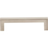 Elements Stanton 4-1-8 In. Overall Length Satin Nickel Square Cabinet Bar Pull 625-96SN 248098