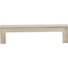 Elements Stanton 4-1-8 In. Overall Length Satin Nickel Square Cabinet Bar Pull 625-96SN 248098