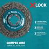 Makita 4-1-2" Crimpd Wire Brush D-72665 385792