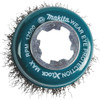 Makita X-LOCK 3 In. Crimped 0.012 In. Carbon Steel Cup Angle Grinder Wire Brush D-72637 384839