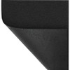 Multy Home 36 In. x 35 Ft. Black Nonslip Rubber Runner MT4000021EA 268304