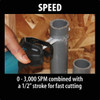 Makita 18V LXT Lithium-Ion Compact Cordless Reciprocating Saw (Tool Only) XRJ01Z 308386