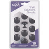 KasaWare 1-3-16 In. Diameter Zinc Diecast Matte Black Cabinet Knob (10-Pack) K778MB-10 235582