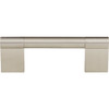 Elements Knox 4-1-4 In. Overall Length Satin Nickel Cabinet Bar Pull 645-96SN 235413
