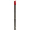 Diablo 1/4 In. x 3-1/2 In. Carbide Tipped Glass, Tile, & Stone Drill Bit