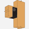 Simpson Strong-Tie Outdoor Accents ZMAX 4X6 Concealed Flange Joist Hanger APHH46 114240