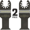 Genesis 1-3/16 In. HCS Thin Flush Cut Oscillating Blade (2-Pack) GAMT518-2