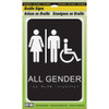 Hy-Ko Braille All Gender Sign DB-22 215851