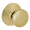 Schlage Plymouth Bright Brass Hall & Closet Door Knob F10VPLY605