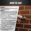 DAP Textured Mortar 10.1 Oz. Beige Premium Elastomeric Filler & Sealant 7079810081 104018