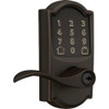 Schlage Encode Smart WiFi Aged Bronze Accent Lever with Camelot Trim FE789WBVCAM716ACC 209583
