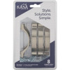KasaWare 4-1-16 In. Overall Length Satin Nickel Arch Pull (8-Pack) K8683SN-8 209405
