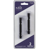 KasaWare 3-3-8 In. Overall Length Matte Black Square Bar Pull (2-Pack) K7063MB-2 222016