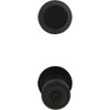 Steel Pro Matte Black Tulip Deadbolt & Door Knob Entry Combo (2-Pack) BRX9B91BD 210814