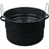 GraniteWare 33 Qt. Black Canner With Jar Rack 319802 Pack of 2 615178