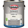 Glidden Spred Interior Paint + Primer Grab-N-Go Semi-Gloss White Gallon