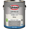 Glidden Spred Interior Paint + Primer Grab-N-Go Semi-Gloss White Gallon