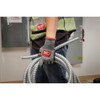 Cut-Resistant Dipped Gloves, Cut Level A5 ,Dipped ,Nitrile ,Rough ,XL 1 PR  48-73-7153
