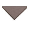 Entrance Mat, Polypropylene, 3/8 in Thick, Gray, 3 ft W x 16 ft L