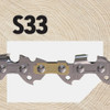 Oregon S33 AdvanceCut Saw Chain for 8 In. Bar S33 741846