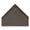 Entrance Mat, Polypropylene, 5/16 in Thick, Charcoal, 3 ft W x 5 ft L