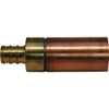 Prier 1-2 In. x 6 In. Crimp Pex Quarter-Turn Anti-Siphon Freezeless Wall Hydrant P-164X06 428202