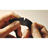 Velcro Brand Hook and Loop Strap, 75 ft, 1 in W, Black 100X6K1WP-25