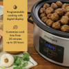 Crockpot 4 Qt. Cook & Carry Stainless Steel Slow Cooker 2122615 631508