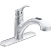 Moen Renzo 1-Handle Lever Pull-Out Kitchen Faucet, Chrome CA87316C