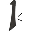 Hy-Ko 4 In. Satin Black Number 1 BK-40/1