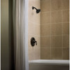 Moen Hilliard Posi-Temp 1-Handle Lever Tub & Shower Faucet, Mediterranean Bronze 82537BRB 472125