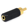 Monoprice RCA Plug to 3.5mm S Jack Adapter 7241